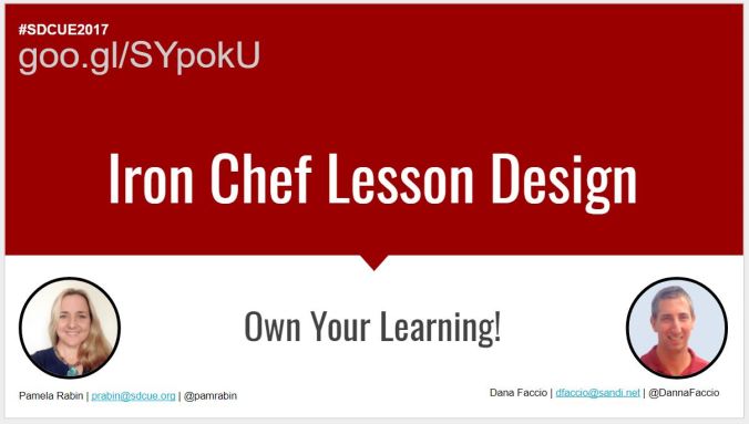 Link to Iron Chef Presentation